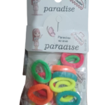 کش مو رنگی کوچک پارادایس بسته 10 عددی