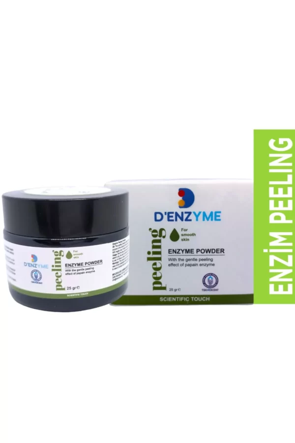 پیلینگ آنزیمی D'Enzyme اصل ترکیه 25 گرمی