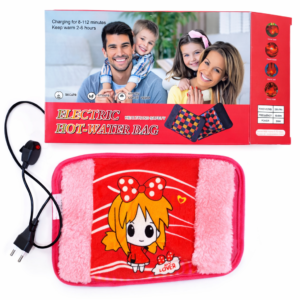 کیسه آبگرم برقی مخملی روکش دار فانتزی مدل L4-250