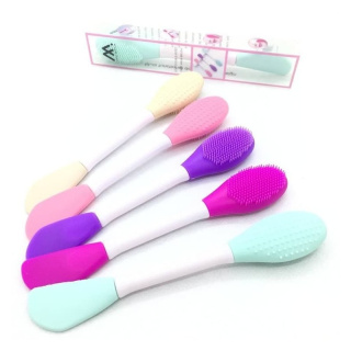 براش ماسک و فیس براش سیلیکونی دو طرفه